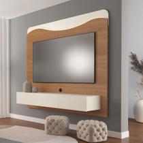 Painel para TV até 75 Polegadas 3 Gavetas Led Lumiere Artely Painel para TV até 75 Polegadas 3 Gavetas Led Lumiere Artely