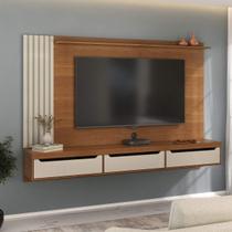 Painel para TV até 75 polegadas Com 3 Gavetas e 1 Prateleira Presence