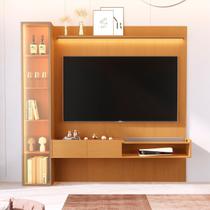 Painel para TV até 75 Polegadas com LED com Vidro Reflecta 100% MDF 223cmx219cm Vidro Vitoria Regia Yescasa