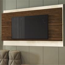 Painel para TV até 75 Polegadas MDF 180cmx105cm Arcade Marrom Palisandro/Off White