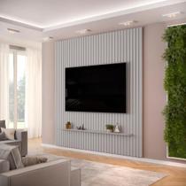 Painel para TV até 75 Polegadas Ripado DJ Móveis Trento 250 Bali