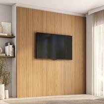 Painel para TV até 86 Polegadas 240cmx250cm Liso Aruá CabeCasa MadeiraOriginals Marrom Jatobá Painel para TV até 86 Polegadas 240cmx250cm Liso Aruá CabeCasa MadeiraOriginals Marrom Jatobá
