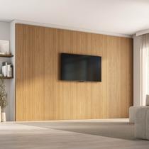Painel para TV até 86 Polegadas 360cmx230cm Liso Aruá CabeCasa MadeiraOriginals Painel para TV até 86 Polegadas 360cmx230cm Liso Aruá CabeCasa MadeiraOriginals