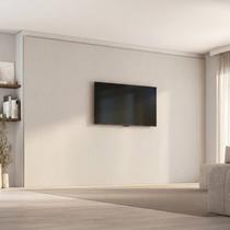 Painel para TV até 86 Polegadas 360CMX250CM Liso Aruá CabeCasa MadeiraOriginals Off White Painel para TV até 86 Polegadas 360CMX250CM Liso Aruá CabeCasa MadeiraOriginals Off White