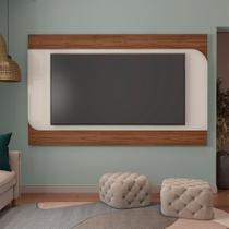 Painel para TV até 86 Polegadas Elegance Cedro e Off White