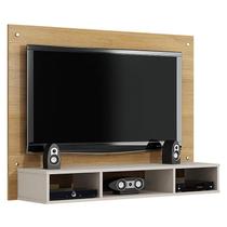 Painel para TV Atena Cinamomo Off White Valdemóveis Painel para TV Atena Cinamomo Off White Valdemóveis