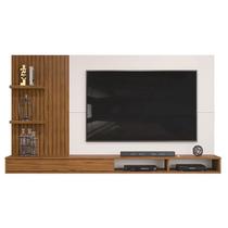 Painel para Tv Bento Freijó Off White - Dj Móveis Painel para Tv Bento Freijó Off White - Dj Móveis