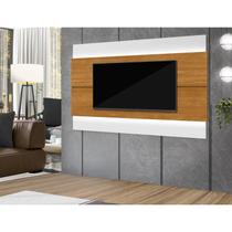 Painel para Tv Berlim 220cm X 120cm Off White/Nature