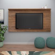 Painel Para TV Com Suporte Universal Artely Slim Pinho