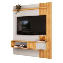 Painel para TV Cosmos 150 Bali Cedro - DJ Móveis Painel para TV Cosmos 150 Bali Cedro - DJ Móveis