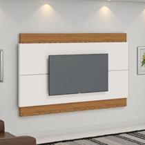 Painel para TV de até 60 Polegadas 1.80m Off White Freijó Design Moderno
