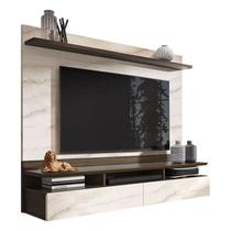 Painel para Tv Home Suspenso Noruega Cacau Carrara - Móveis Leão