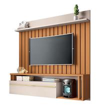 Painel para TV Home Suspenso Self Cinamomo Off White - HB Móveis
