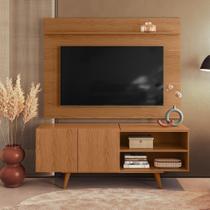 Painel Para Tv Maia Com Rack Aldan Colibri Móveis Freijó Painel Para Tv Maia Com Rack Aldan Colibri Móveis Freijó