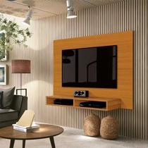 Painel para TV Marrom Fox Cedro - EDN Móveis Painel para TV Marrom Fox Cedro - EDN Móveis