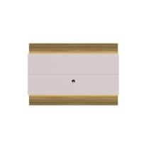 Painel para TV New Lincoln 195 cm - Freijó c/ Off White Gloss