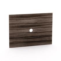 Painel Para TV PE40 Pandin Walnut 90x90 Cm Painel Para TV PE40 Pandin Walnut 90x90 Cm