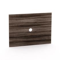 Painel Para TV PE40 Pandin Walnut 90x90 Cm Painel Para TV PE40 Pandin Walnut 90x90 Cm