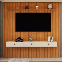 Painel para Tv Ripado 60 Pol Mdf Linha Royale