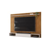 Painel Para Tv Ripado Até 70 Polegadas Suspenso Com Prateleiras Home Rack Moderno Sala Quarto Luxo Nicho Com Gaveta