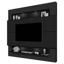 Painel para TV Riviera 2.1 Preto Fosco - Luapa Móveis