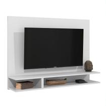 Painel Para TV Smart Plus Até 50 Polegadas Com Nichos Alto Brilho Milão Branco Painel Para TV Smart Plus Até 50 Polegadas Com Nichos Alto Brilho Milão Branco