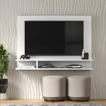 Painel Para TV Smart Plus Milão para TVs de até 50 Polegadas - Branco - Quality