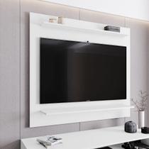 Painel para TV Suspenso 50 Pol 120cm 2 Prateleiras Mercy M12 - D'Rossi Painel para TV Suspenso 50 Pol 120cm 2 Prateleiras Mercy M12 - D'Rossi