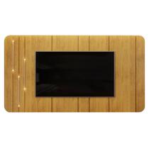 Painel para TV Suspenso 75 Pol 240cm Celi D04 Cedro - Mpozenato