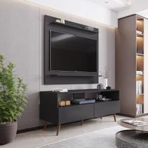 Painel para TV Tessa Sala de Estar Moderno Cor:Branco Painel para TV Tessa Sala de Estar Moderno Cor:Branco