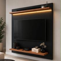 Painel para TVs 32 a 43 Polegadas com LED Neon Luxo Modernidade e Sofisticação para Sua Sala Painel para TVs 32 a 43 Polegadas com LED Neon Luxo Modernidade e Sofisticação para Sua Sala