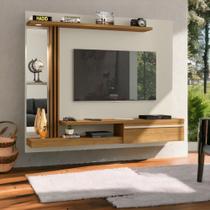 Painel para TVs 55" Denver Off White e Cinamomo Bechara Painel para TVs 55" Denver Off White e Cinamomo Bechara