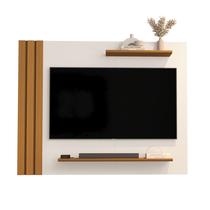 Painel para TVs até 43 polegadas Moderno com acabamento Ripado Laus 105cm Painel para TVs até 43 polegadas Moderno com acabamento Ripado Laus 105cm