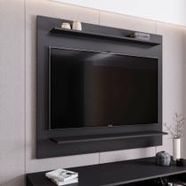 Painel para TVs até 50 Linden MDP/BP com 2 Prateleiras Preto G96 - Gran Belo Painel para TVs até 50 Linden MDP/BP com 2 Prateleiras Preto G96 - Gran Belo