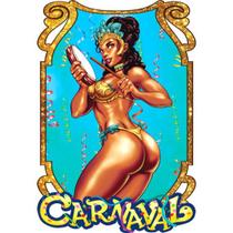 Painel Passista Carnaval - 1 Un - Reino das Festas
