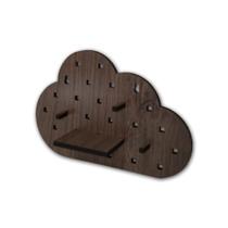Painel Pegboard de Pinus em MDF Nuvem Painel Pegboard de Pinus em MDF Nuvem