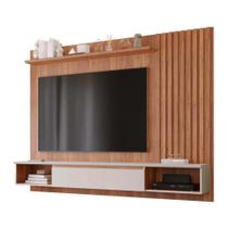 Painel Permóbili Bahamas para TV de até 65 com Nicho Decorativo - Cinamomo/Off White