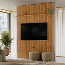 Painel Piso Teto New Interlagos Ambiente Cumaru Madetec