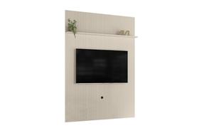 Painel Piso-Teto New Interlagos para TV até 65 230cm Off White Liberty Móveis