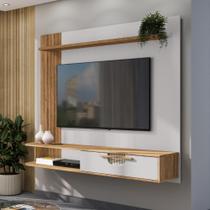 Painel Pitombeiras para TV 65 Polegadas Cinamomo Off White