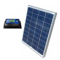 Painel Placa Célula Energia Solar Fotovoltaica 30W Watts - Jac