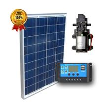 Painel Placa Solar Fotovoltaica 30w + Bomba Dágua 12V Irrigação Poço Caixa Dágua - RESUN