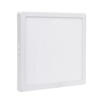 Painel Plafon 18w Led Quadrado Sobrepor Branco Frio Teto