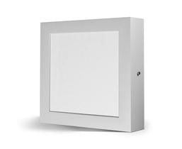 Painel Plafon 18w Led Quadrado Teto Sobrepor Branco Frio