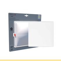 Painel Plafon 24W Quadrado Embutir Borda Infinita 4000K