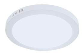 Painel Plafon de Sobrepor 21cm Led 18W 6000K Bivolt
