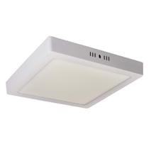 Painel Plafon de Sobrepor Quadrado Branco 16cm Led 12W 4000K Bivolt Painel Plafon de Sobrepor Quadrado Branco 16cm Led 12W 4000K Bivolt
