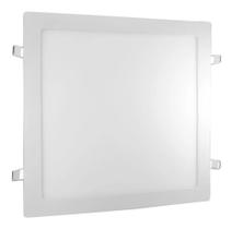 Painel Plafon Embutir Slim 24w Led Quadrado Bivolt 6000k Frio