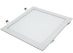 Painel plafon led 18w quadrado branco embutir luz quente 3000k - galaxy - GalaxyLed Painel plafon led 18w quadrado branco embutir luz quente 3000k - galaxy - GalaxyLed