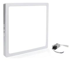 Painel Plafon Led 24W 25W Quadrado Sobrepor Bivolt Branco